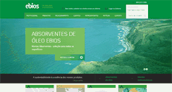 Desktop Screenshot of ebiostecnologia.com.br